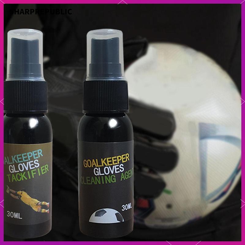 [Sharprepublic] Grip Essentials Spray Anti Slip Gear 30ml Hockey Soccer Goalie Glove Grip Spray Glov