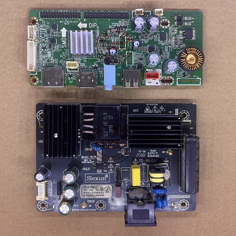 HKC XT32S F3202 NA39C ไดรฟ์บอร์ด JRY-F87XX-AV1 SLX-P60D-01