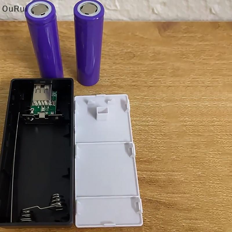 [B&C] 18650 Battery Charger Case 5V 1A แบบพกพา USB Kit Storage กล่อง DIY สําหรับโทรศัพท์ MP3 ชาร์จอิ
