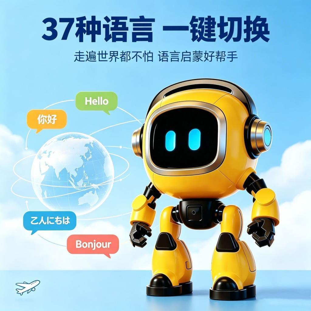 สมาร์ท AI Dialogue Robot Bean Bag Voice Interactive Desktop Accompany Pet Electronic Toy Boy Birthda