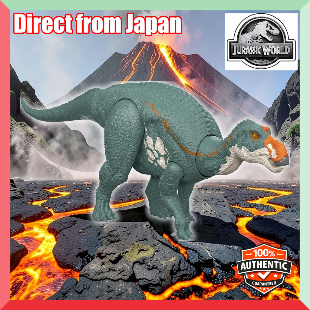 Jurassic World จูราสสิคเวิลด์ Mattel Action Figure - Roaring! Maiasaura - Kids' Dinosaur Toy - Movab