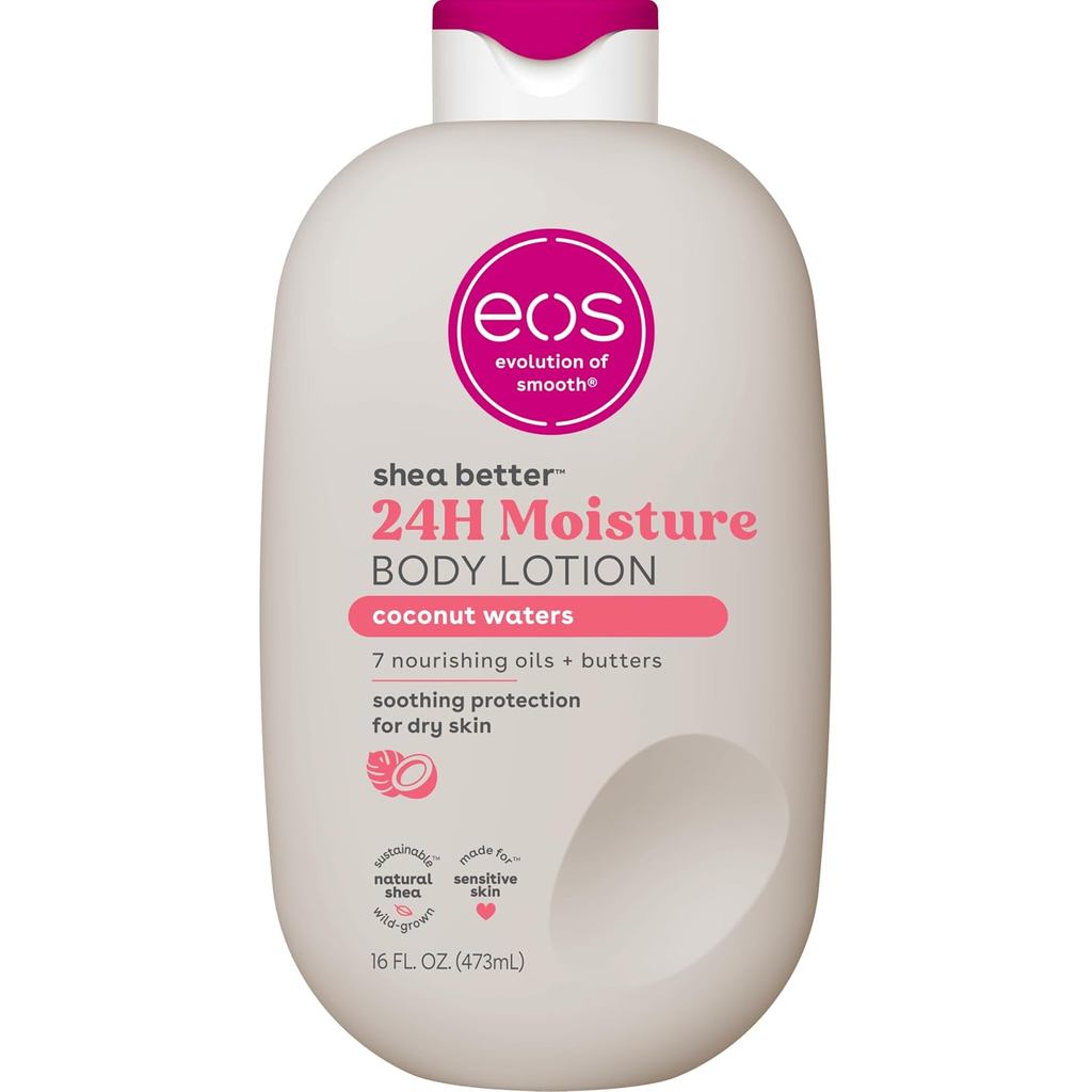 Eos Shea Better Body Lotion- น้ํามะพร้าว เชียบัตเตอร์ 16 ออนซ์ JHIS