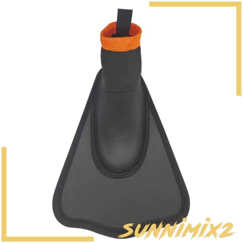[Sunnimix2] Duck-Foot Swim Fins Textured Open- Heel Swim Fins Duck Feet Soft Compact สําหรับ