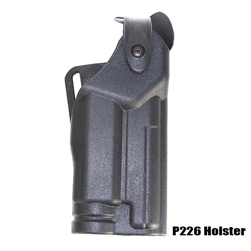 โซฟา Leland พร้อมเอวแขวนพลาสติกดึงอย่างรวดเร็วแขน Glock P226/Glock/1911/M9/USP ชุด 8.10