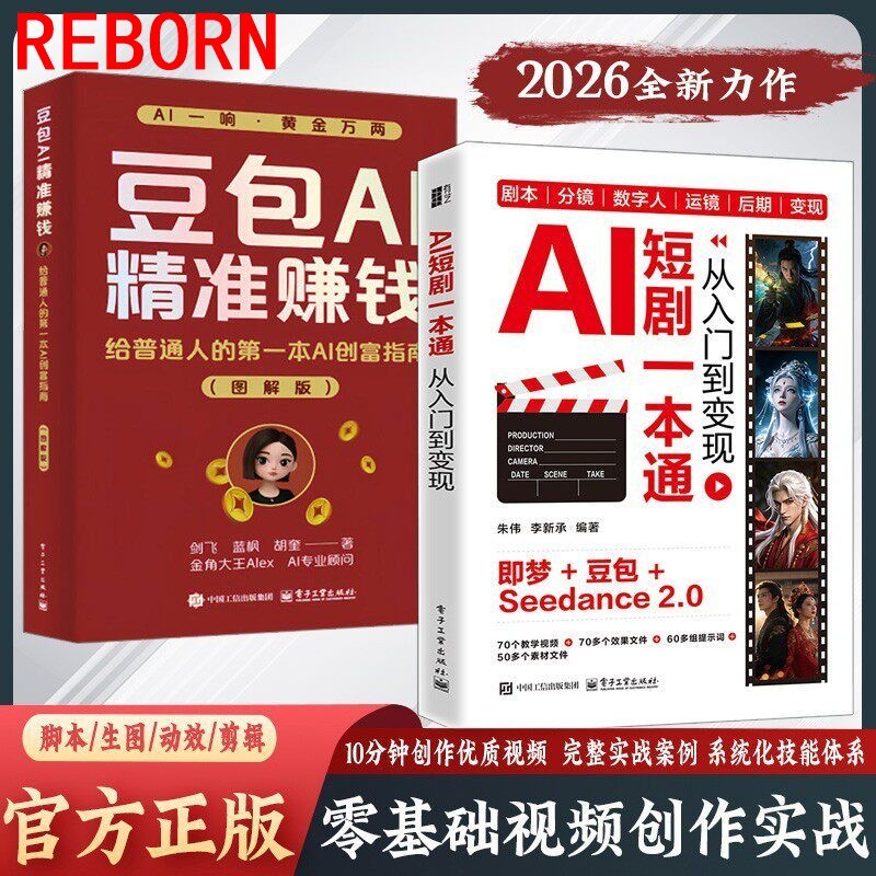 Rebirth 666 AI Short Drama All-in-One Book-จากเบื้องต้นเพื่อสคริปต์เงินสด/ประวัติ/เอฟเฟกต์ไดนามิก/คล