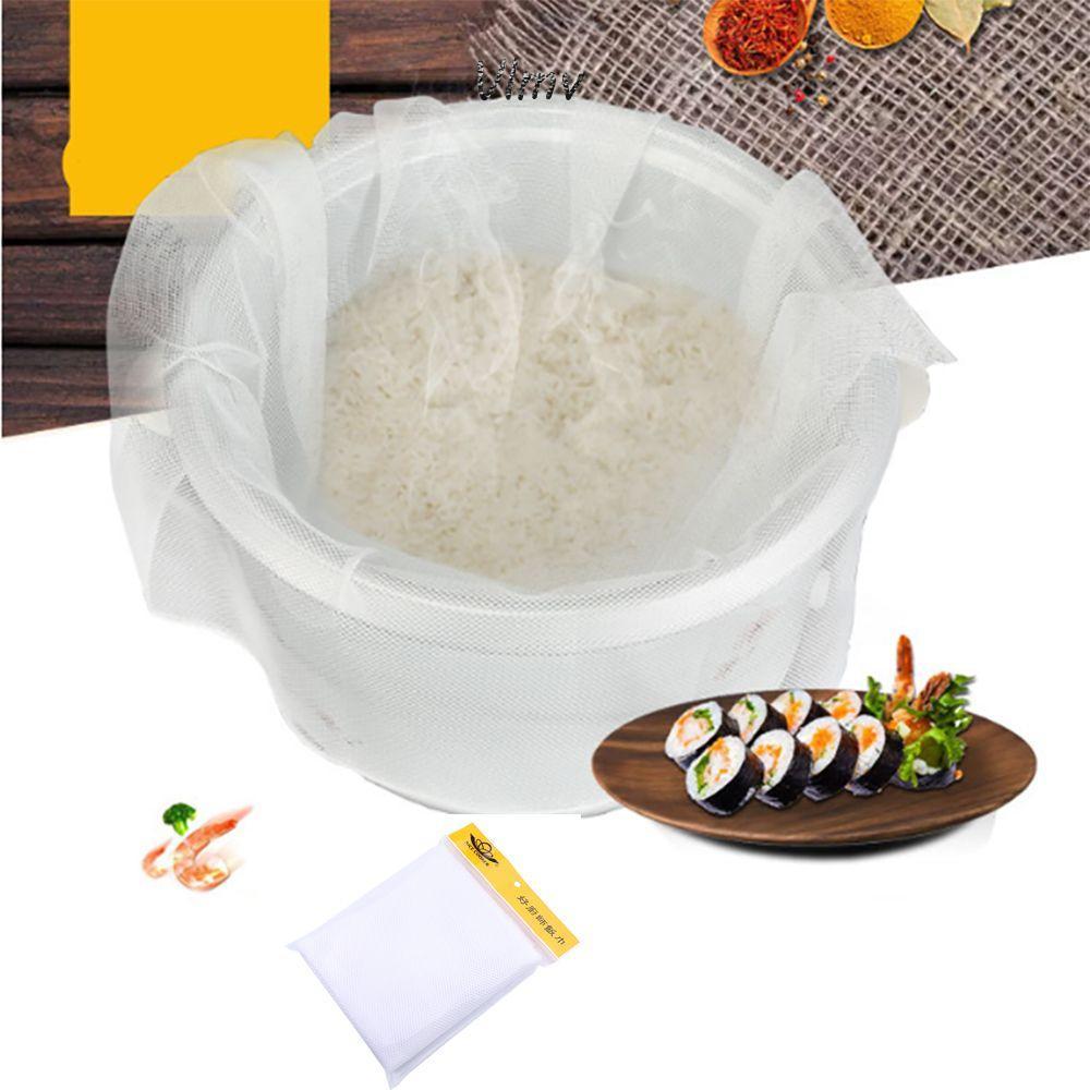 VLMV Rice Towel Non-Stick Cotton Steamer Steamed Bread Mesh Cloth