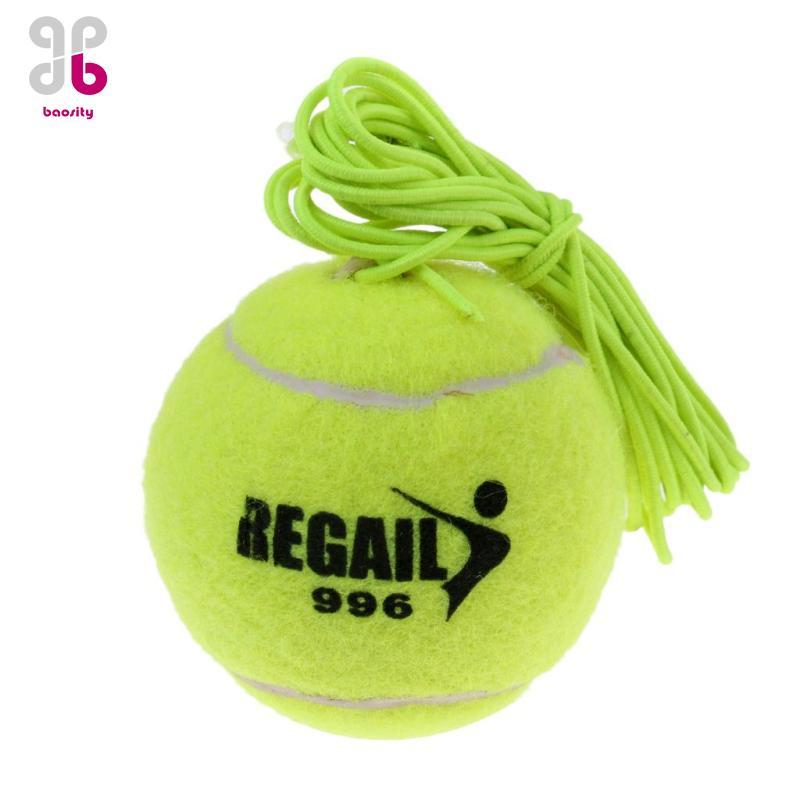 Baosity Tennis Ball with Cord 65mm Tennis Trainer Ball Tennis Trainer