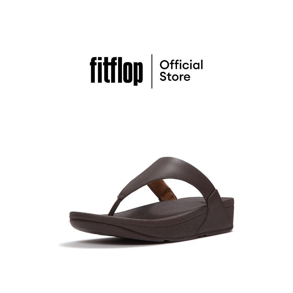 FITFLOP LULU LEATHER TOEPOST รองเท้าแตะแบบหูหนีบผู้หญิง รุ่น I88-167 สี BROWN