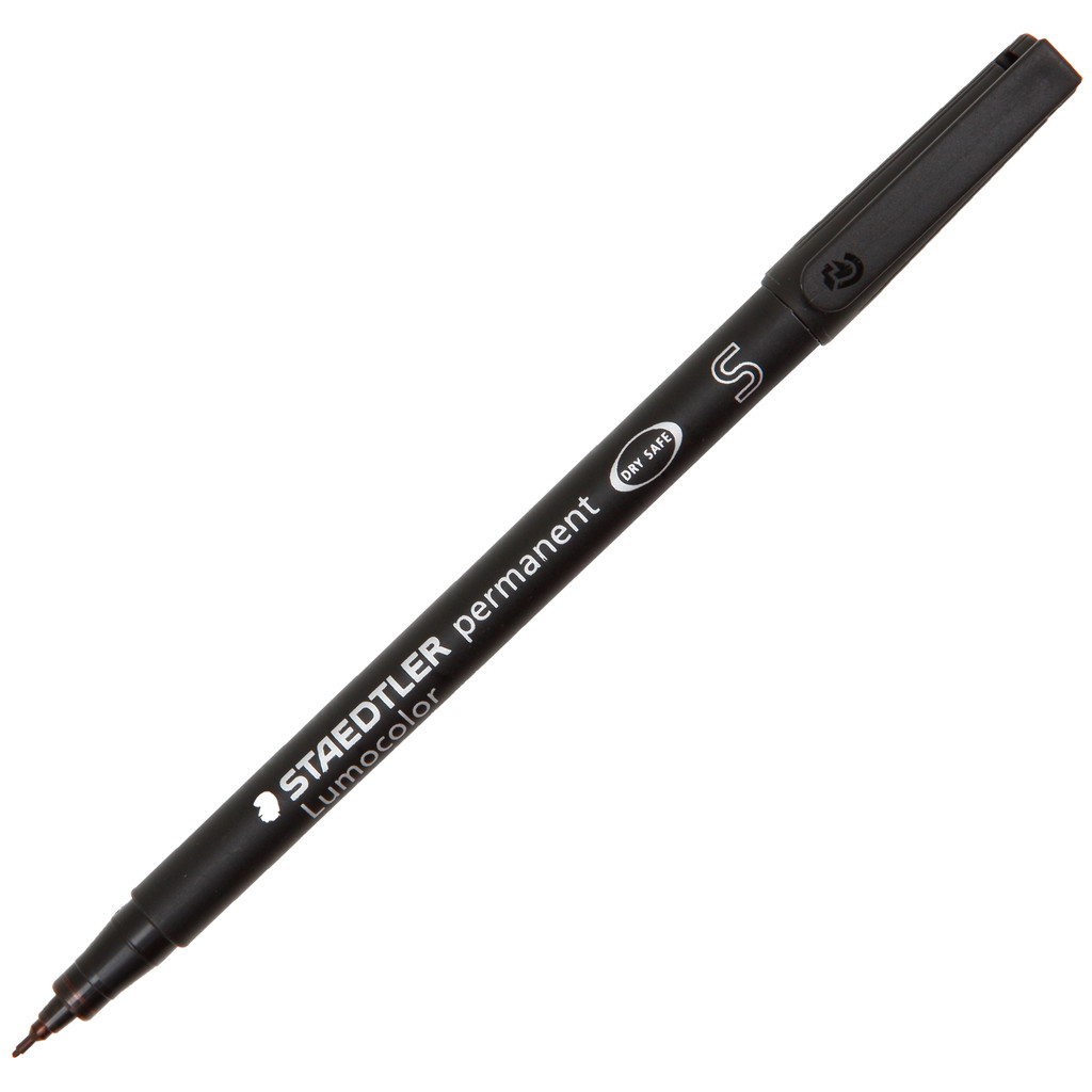 STAEDTLER قلم شفافيات دائم 313 ‏0.4 مم — أسود