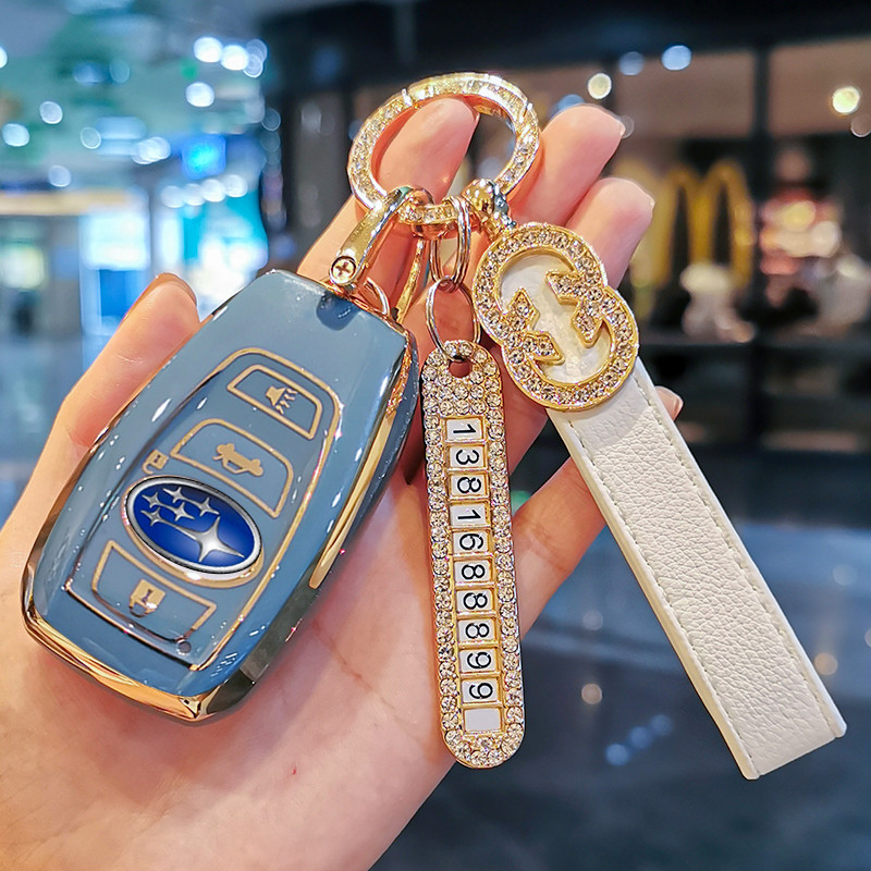 ที่หุ้มกุญแจ Subaru เฉพาะ Subaru XV Forester Aohu Legacy BRZ เคสกุญแจหัวเข็มขัดทุกเพศ