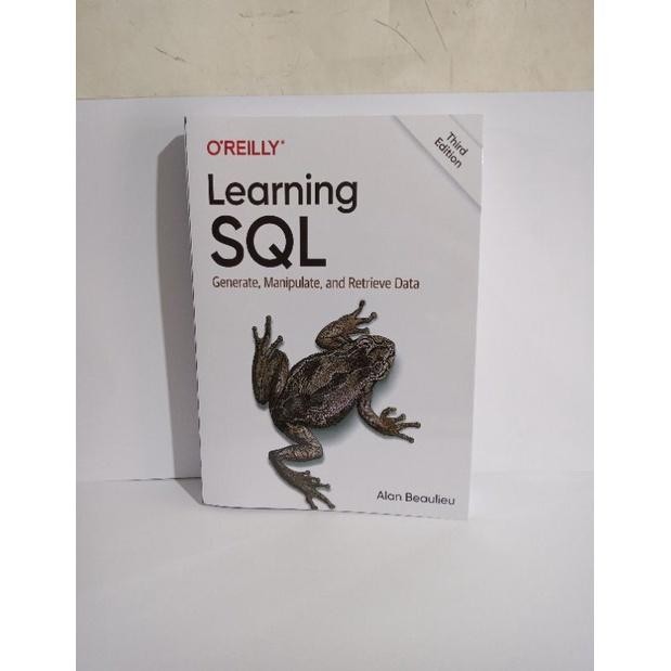 หนังสือทางกายภาพ หนังสือการเรียนรู้ SQL Generene, Manipulator, และ Retrieve Data