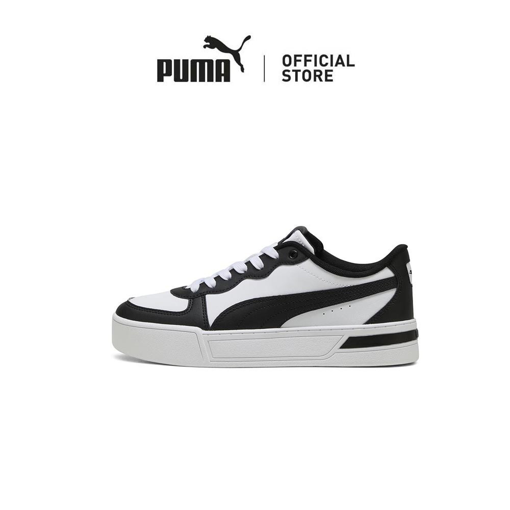 PUMA Skye รองเท้าผ้าใบสีขาบสำหรับผู้หญิง