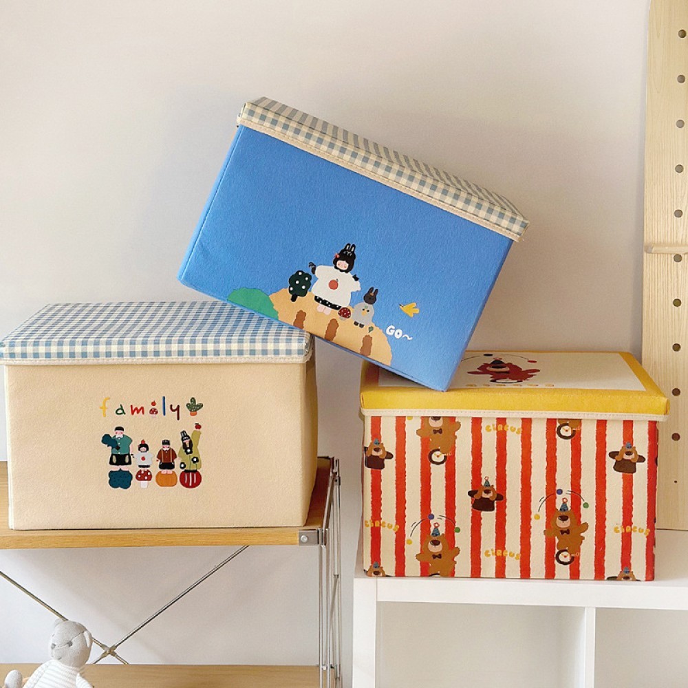 กล่องเก็บของ-ppboard ยิ้ม-48 33 30 ✨Lzboi_23.th✨