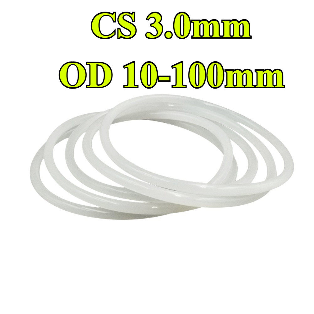 [MHJ-STH] โอริงสีขาว CS3.0mm * OD10-100mm