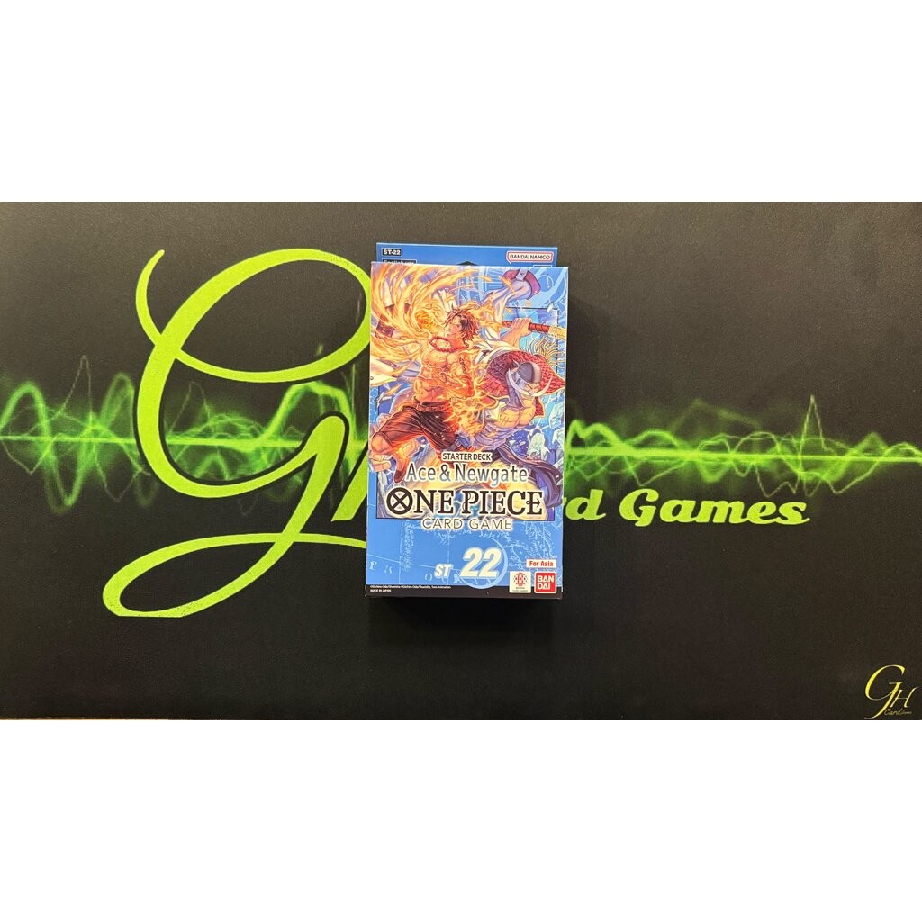 One Piece Card Game [ST-22] One Piece Starter Deck: Ace & Newgate English Ver. แบบ 1 กล่อง