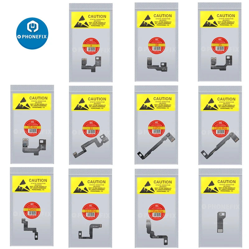I2C IFace-V8i 3rd ID Dot Matrix สาย Dot โปรเจคเตอร์ Flex สําหรับ X-12Pro Max ID ไม่ทํางาน Fix Progra
