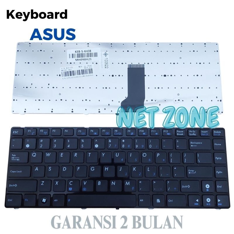 ASUS U41 U41J U41JF U41S U41SV X42 X42F X42J X42N X42D แป้นพิมพ์แล็ปท็อป - NZONE