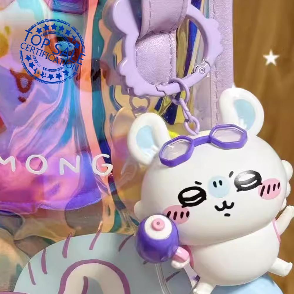 Miniso Chikawa พวงกุญแจตุ๊กตา Kawaii Anime สินค้าธีม Holidaygift Charm Co ของเล่น R3i1