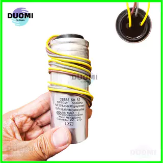 ของแท้ CBB65 SH P2 4uf+13uf/450vac 4uf+10uf/450vacComforated capacitor 4 สาย