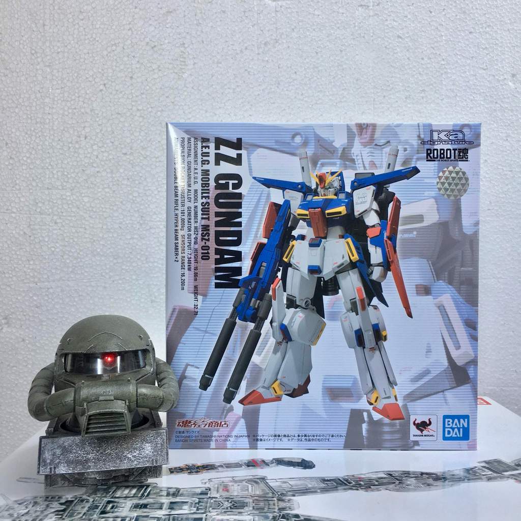 GUNDAM METAL Soul Limited ROBOT Soul 1/144 Ka Soul ZZ GUNDAM ZZ SIDE MS อะนิเมะสินค้าของสะสมของขวัญ