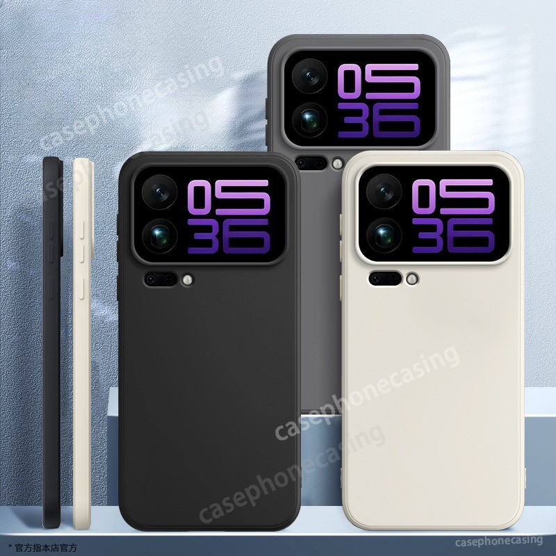 เคสโทรศัพท์สําหรับ Xiaomi 17 Pro Max 17 Promax 2025 เคสโทรศัพท์ TPU ซิลิโคนอ่อนนุ่ม Silky Touch Cover ฝาหลัง