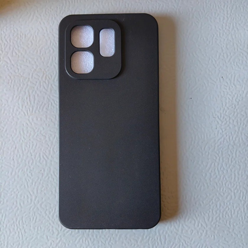 สําหรับ Infinix Smart 9 เคสโทรศัพท์ X6532 TPU Soft Slim สีดําซิลิโคนสําหรับ Infinix Smart 9 HD ปกหลั