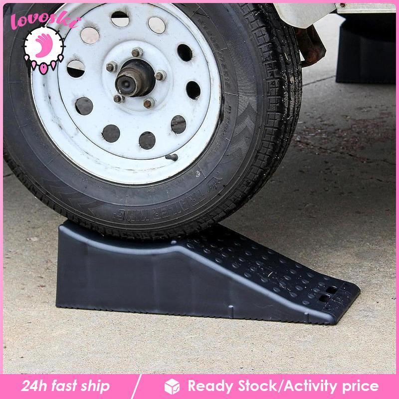 [Lovoski] No Jack Vehicle RV Lift Ramp PP Construction Professional 5.5 "ยกสูง