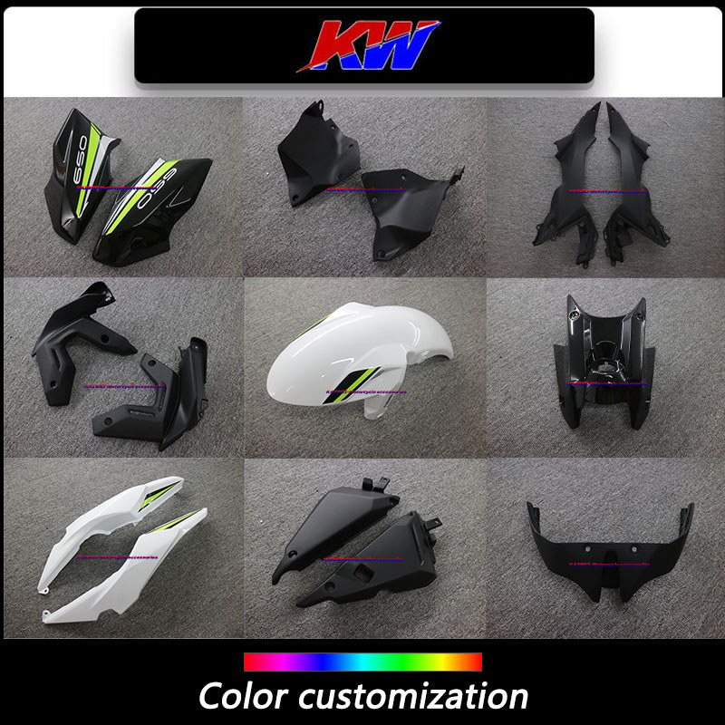 ชุดแฟริ่ง Kawasaki Z650 ปี 2020–2023 | หน้ากากหน้า / บังโคลนหน้า / ชุดท้าย / แฟริ่งข้าง / ครอบหม้อน้