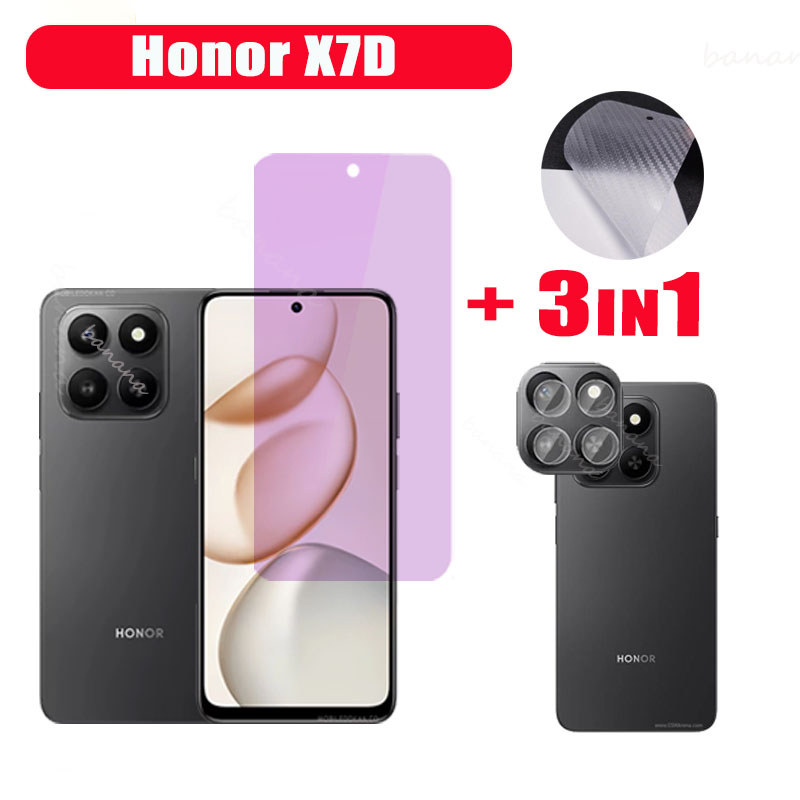 Honor X7Dกระจกนิรภัยป้องกันหน้าจอHonor X7 D X7C X7B X7A X6C X6B X8C X8B Honor 400Smartกล้องเลนส์ฟิล์