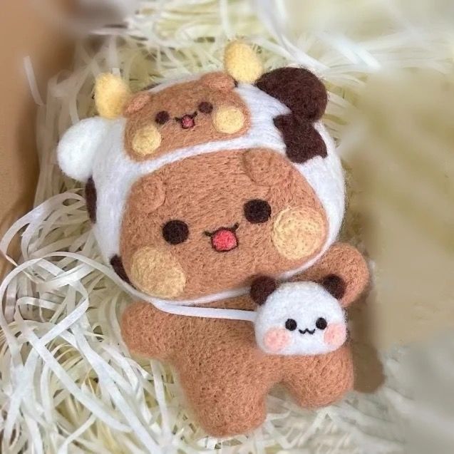 GANTUNGAN ตุ๊กตาพวงกุญแจ Bubu Dudu พร้อมตัวละครสัตว์หมวกกระเป๋าพวงกุญแจ Woll Bubu Dudu น่ารัก