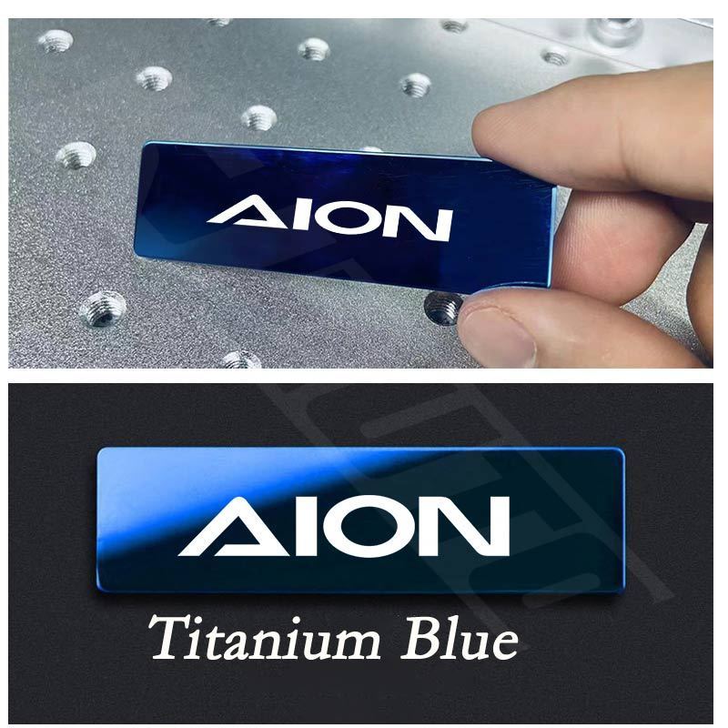 Aion รถ Fender ด้านข้างโลหะสติกเกอร์สัญลักษณ์หน้าต่างอัตโนมัติสติกเกอร์ตกแต่งรถสติกเกอร์สําหรับ GAC มอเตอร์ Aion Y Plus Aion UT Aion V Aion ES อุปกรณ์เสริม - รูปที่ 5