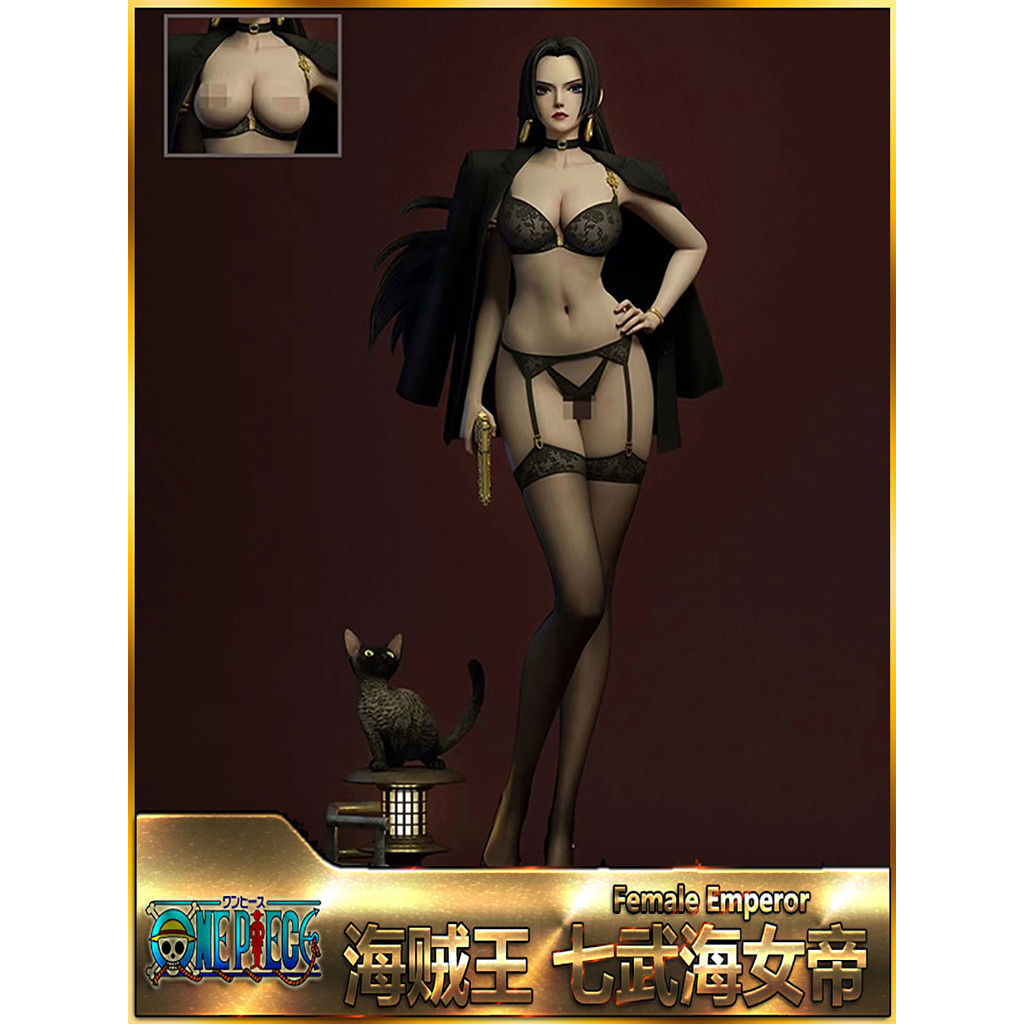 One Piece Uta Empress Qiwuhai รูป GK รูปปั้นแชสซีเครื่องประดับเด็กของขวัญตุ๊กตาของเล่น