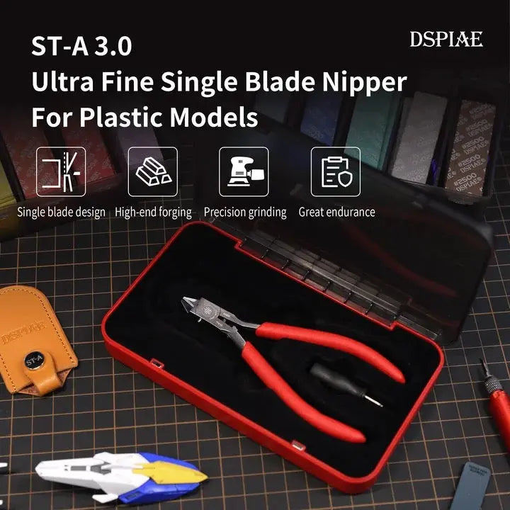 คีมตัดโมเดลพลาสติก คมมีดเดี่ยว ST-A 3.0 Single Blade Nipper By DSPIAE