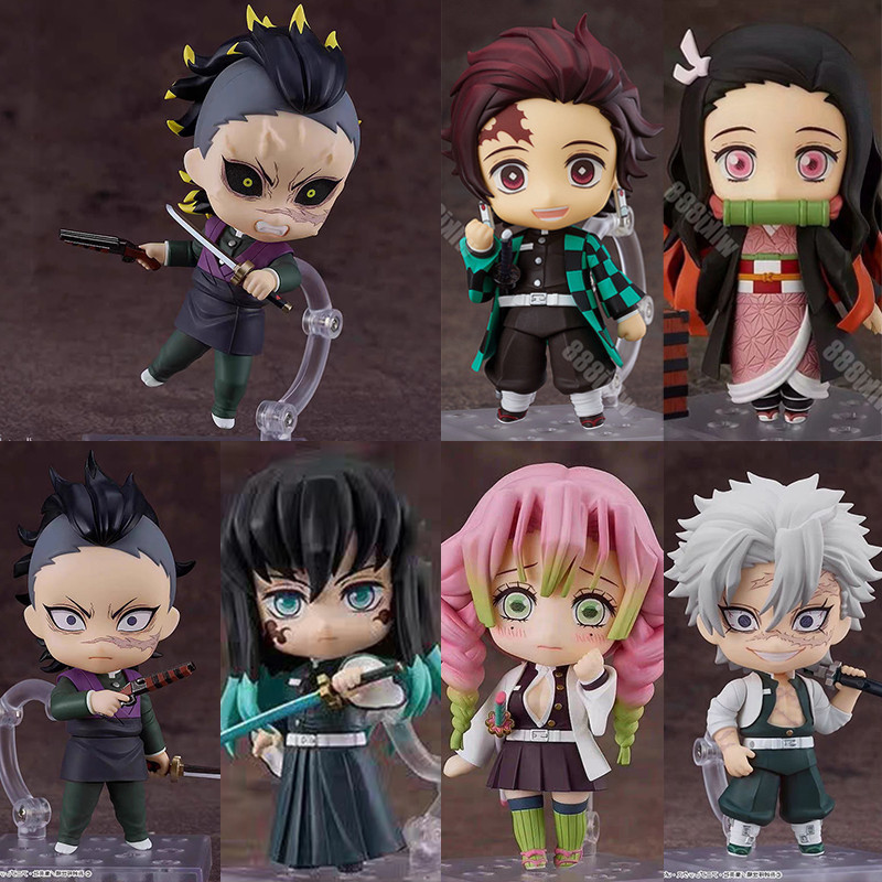 Nendoroid Demon Slayer Action Figure Shinazugawa Genya 2505 Sanemi 2506 Kanroji Mitsuri Tokitou Muic
