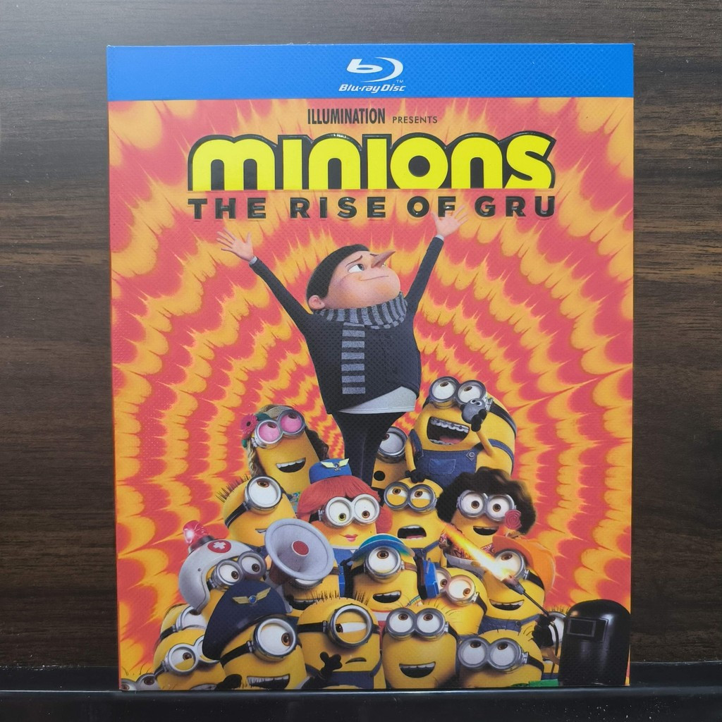 Blu-ray Disc American Film Minions: The Rise of Gru (2022) BD25 EN ZH Brand New Boxed 25GB BD C666