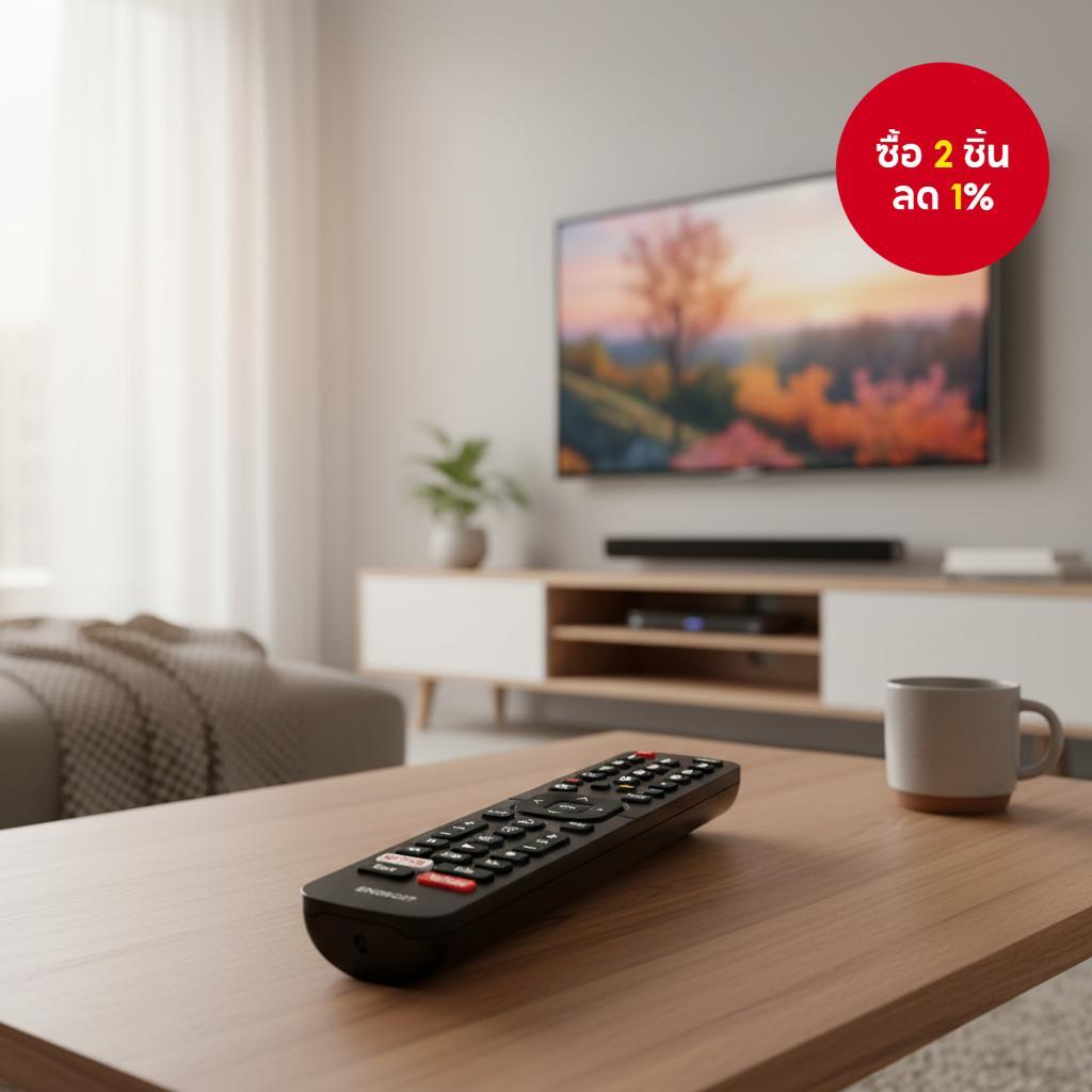 รีโมทคอนโทรลทดแทนสําหรับทีวี Hisense LED LCD Android Smart TV รุ่นที่รองรับ EN2BC27 EN2BD27H EN2A27 