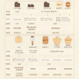GUOXIAONIU แป้งพัฟ ดินสอสี ชินจัง ชื่อร่วม แป้งพัฟ บิสกิต ซีรีส์ เครื่องมือแต่งหน้า