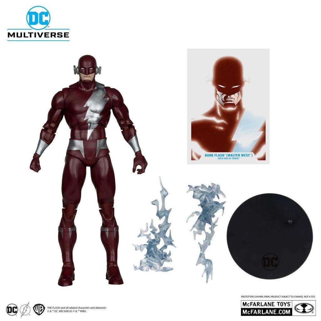 23 ซม.DC Universe Dark Flash Figure Action Figure ของเล่น Neptune Radiance Knight McFarlaneand