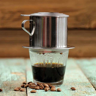 {COD}-Allaloe ตัวกรองกาแฟเวียดนาม สแตนเลส ถ้วยกรองแบบหยด พกพาสะดวก