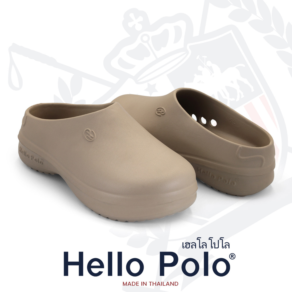 Hello Polo รุ่น HP8009 รองเท้าแตะนิ่ม รองเท้าแตะ เหมาะสำหรับผู้หญิง นุ่ม กันลื่น กันน้ำ พื้นหนา 3.5CM
