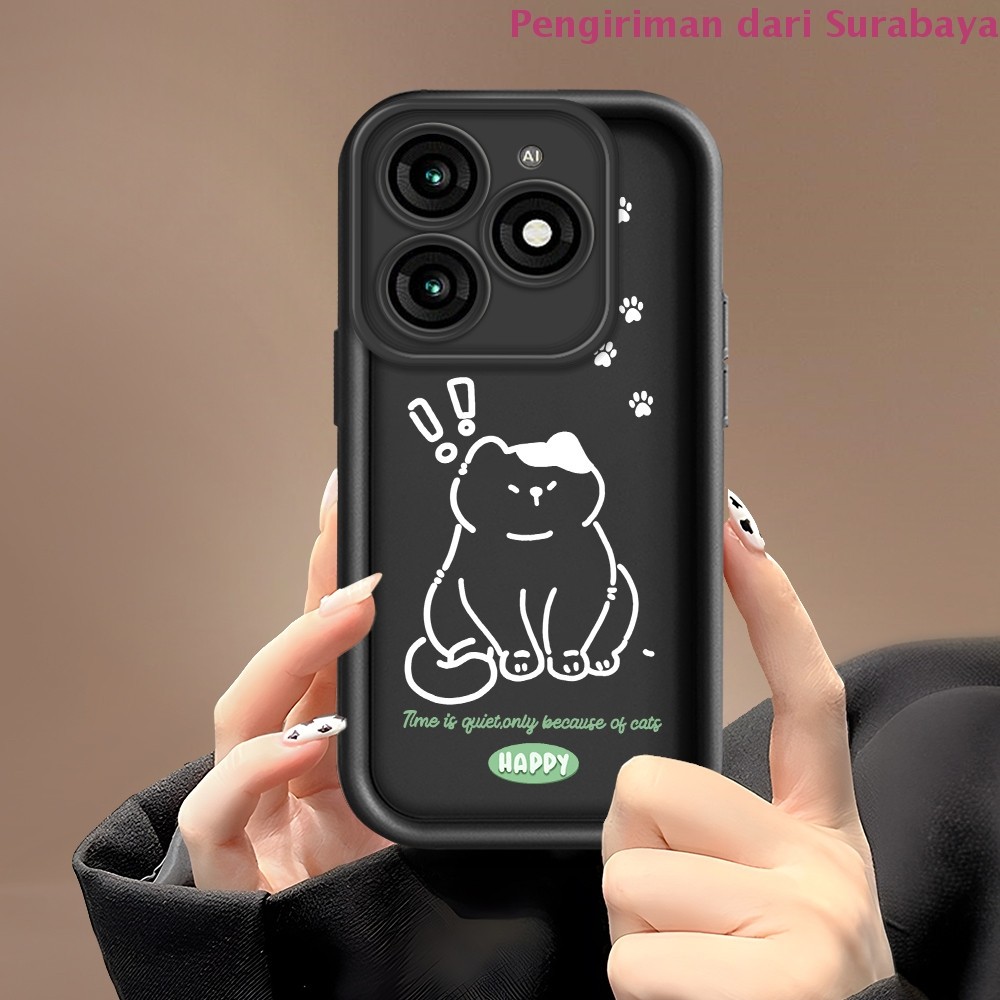 Itel A70 เคสปลอกการ์ตูน Hp Kesing ปกป้องเลนส์ TY DLJ-S2-3638