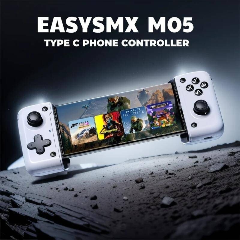 EasySMX M05 Type C Mobile Phone Controller for Cloud Gaming Xbox Game Pass iphone 15 Series xCloud M