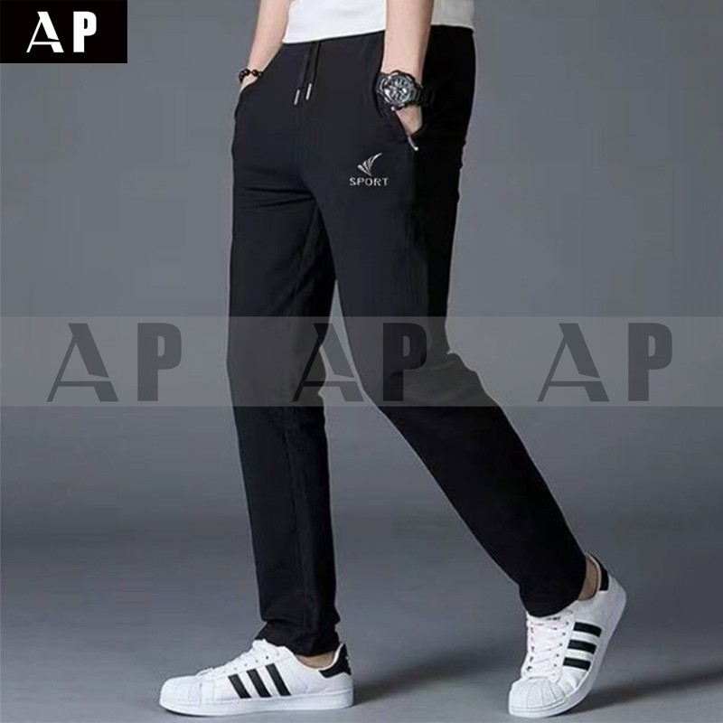 H-apparel shop กางเกงสแล็คชาย ผ้ายืด ทรงกระบอกเล็ก แบบเข้ารูป เนื้อผ้าดี สวมใส่สบาย ดีไซน์ทันสมัย