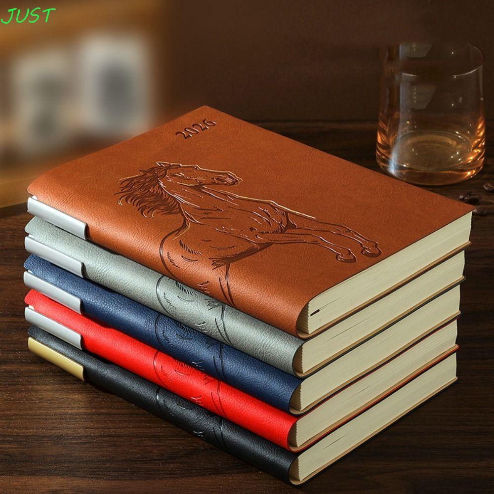 JUST 2026 Schedule Notepad, Year of The Horse One Page Plan Book a5 สมุดบันทึกวางแผนวาระ, หนา 365 วั