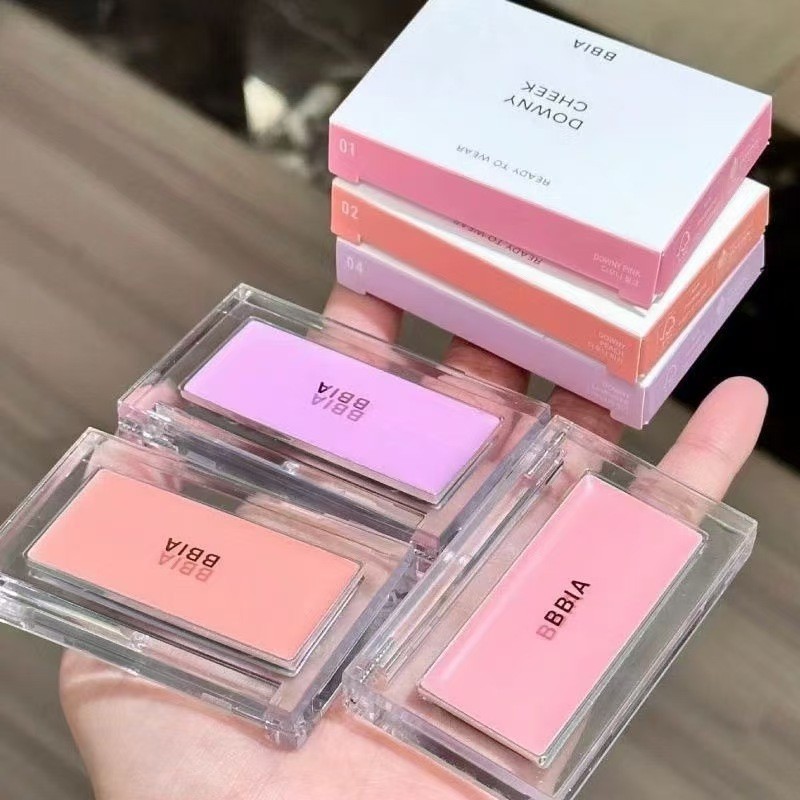 Yiyi Beauty BBIA BBIA Blush Cream แนะนํา Monochrome Blush สีม่วง Multi-Purpose Nude แต่งหน้า Matte N