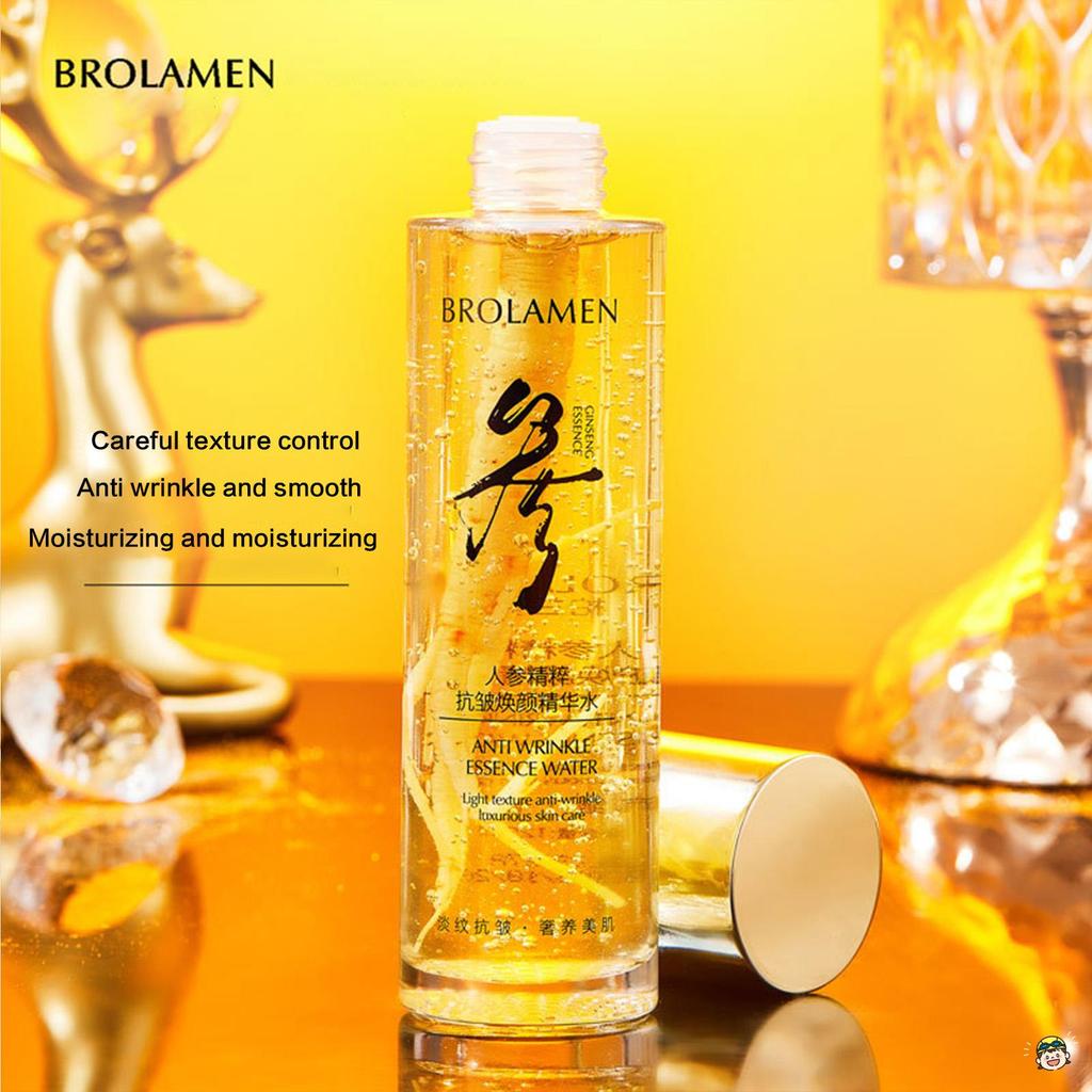 โสมต่อต้านริ้วรอยใบหน้าเซรั่มริ้วต่อต้านริ้วรอยไวท์เทนนิ่งเซรั่มสําหรับใบหน้าเส้นมืดจุดลด - รูปที่ 4