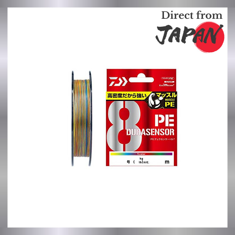 Daiwa PE Line UVF PE Duracensor X8+Si2 1号 200m Multi-Color