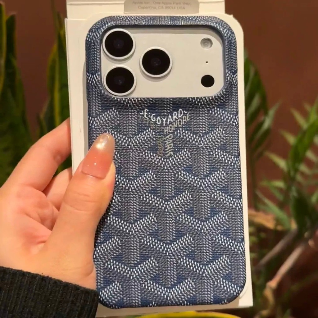 สําหรับ iPhone17 16 16 Pro 16 Pro Max 15 14 13 Pro Max เคสหนังคุณภาพสูงมีสไตล์