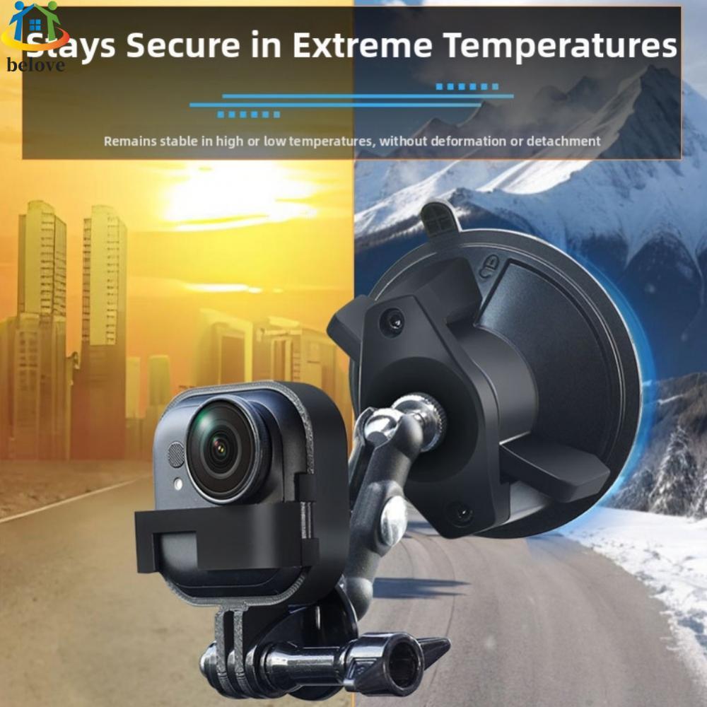 สําหรับ Insta360 Go Ultra Camera Car Vacuum Cup Mount เหมาะสําหรับการบันทึกบน Go
