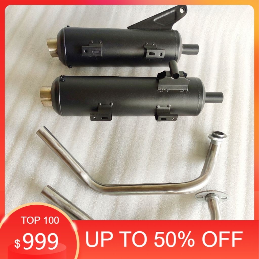Tambutso Muffler ท่อ 1 ชุดสําหรับ Mio Sporty Mio i 125 M3 Mio Soul i 125 Mio GT Gravis Mio Soulty Be